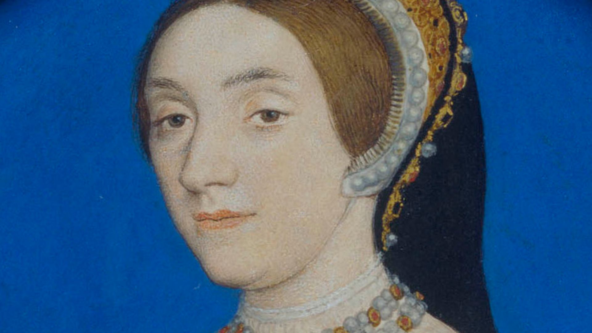 File:Hans Holbein the Younger - Portrait of a Lady, perhaps Katherine Howard (Royal Collection).JPG