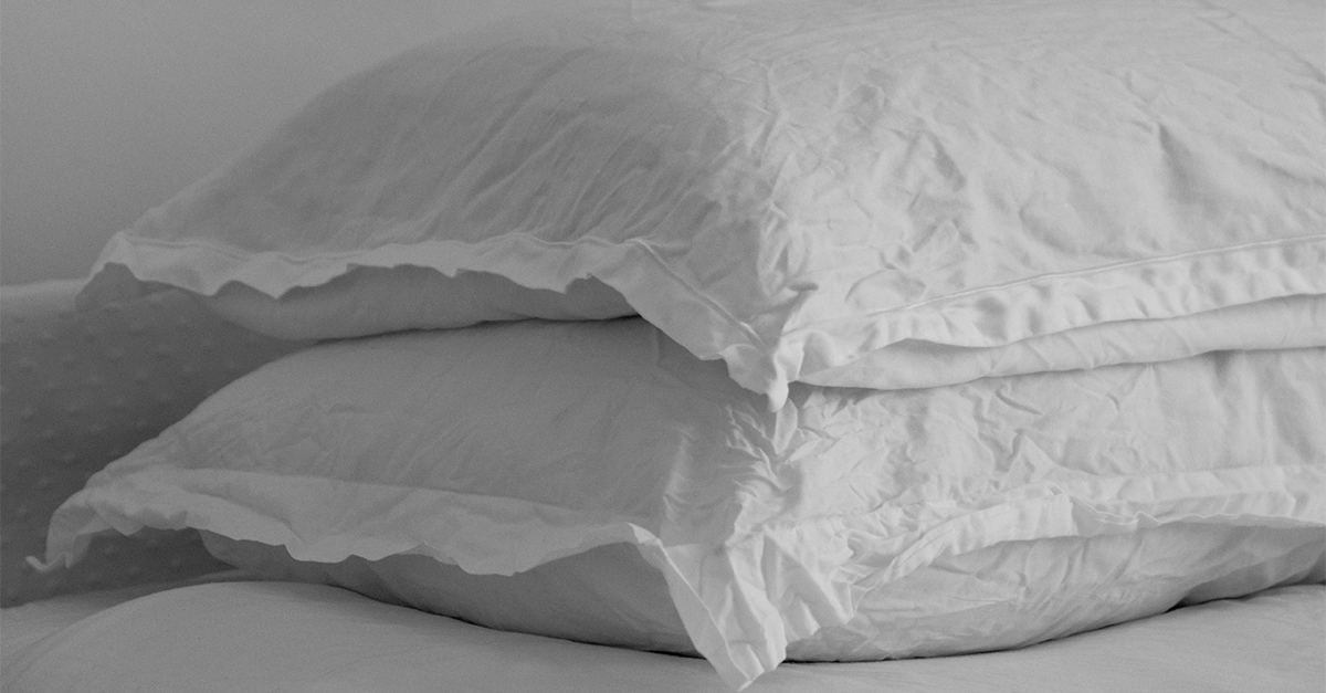 What loses its head in the morning, and gets it back at night?