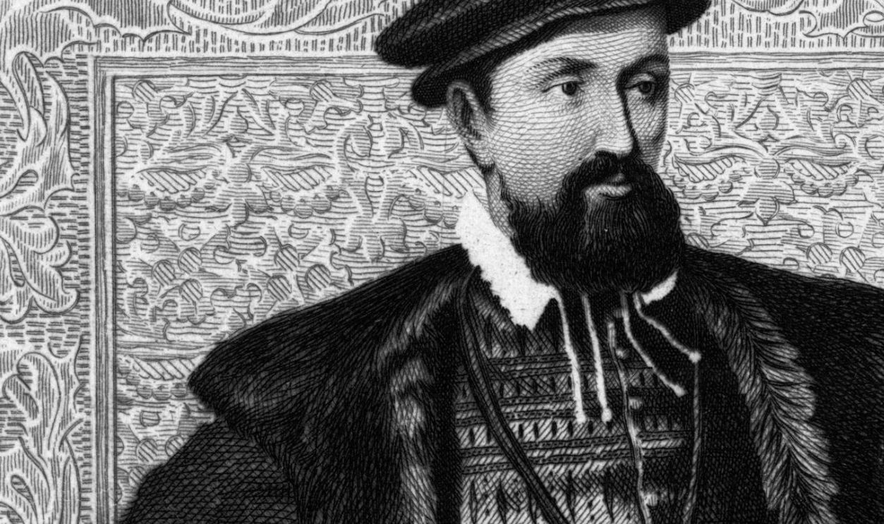 Archibald Douglas (c. 1489 - 1557) 6th Earl of Angus, who became Margaret Tudor's second husband in 1514. Her first husband, James IV of Scotland, had died in 1513. Their marriage was a tempestuous one at a time of fierce power struggles and he assumed the regency of James V for three years while holding him captive. When the King escaped to take control of Scotland Archibald fled to England where he remained until 1543. 