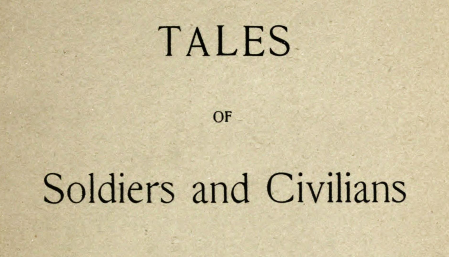 File:Tales of Soldiers and Civilians.jpg