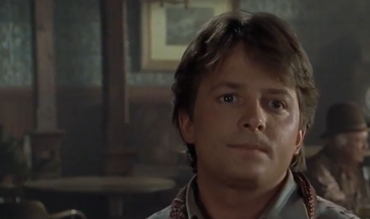 Screenshot from Back to the Future Part III (1990)