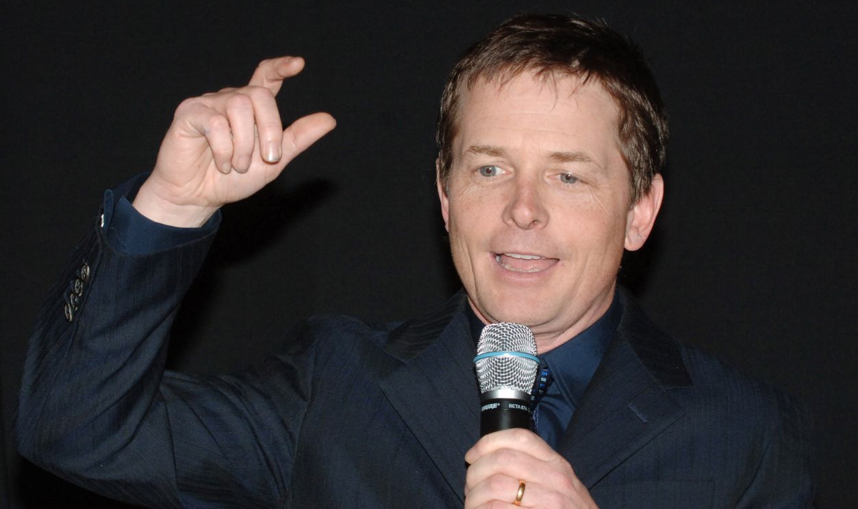 Michael J. Fox during World of Disney New York Gallery Grand Opening Champagne Reception and Private Auction at World of Disney Store in New York City, NY, United States. 