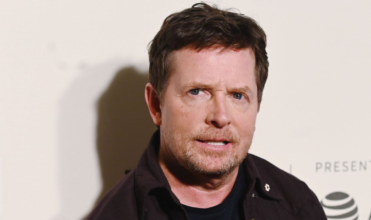 Michael J. Fox attends red carpet for the Tribeca Talks - Storytellers - 2019 Tribeca Film Festival at BMCC Tribeca PAC on April 30, 2019 in New York City.