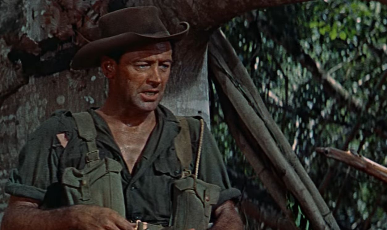 Screenshot from The Bridge on the River Kwai (1957)
