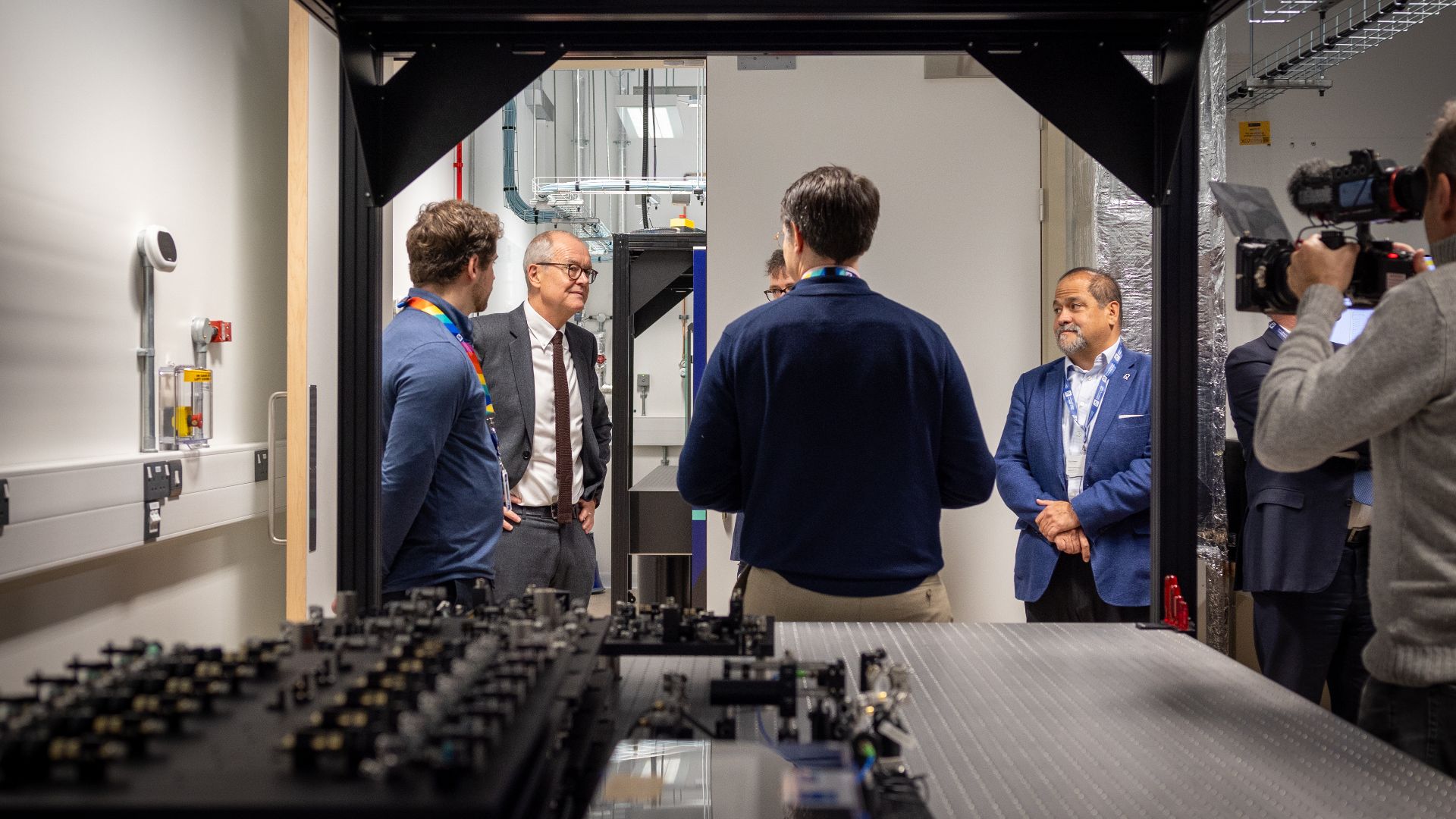 File:Minister Sir Patrick Vallance officially opens the National Quantum Computing Centre at Harwell Science and Innovation Campus, Oxfordshire, United Kingdom on 25 October 2024 - 6.jpg