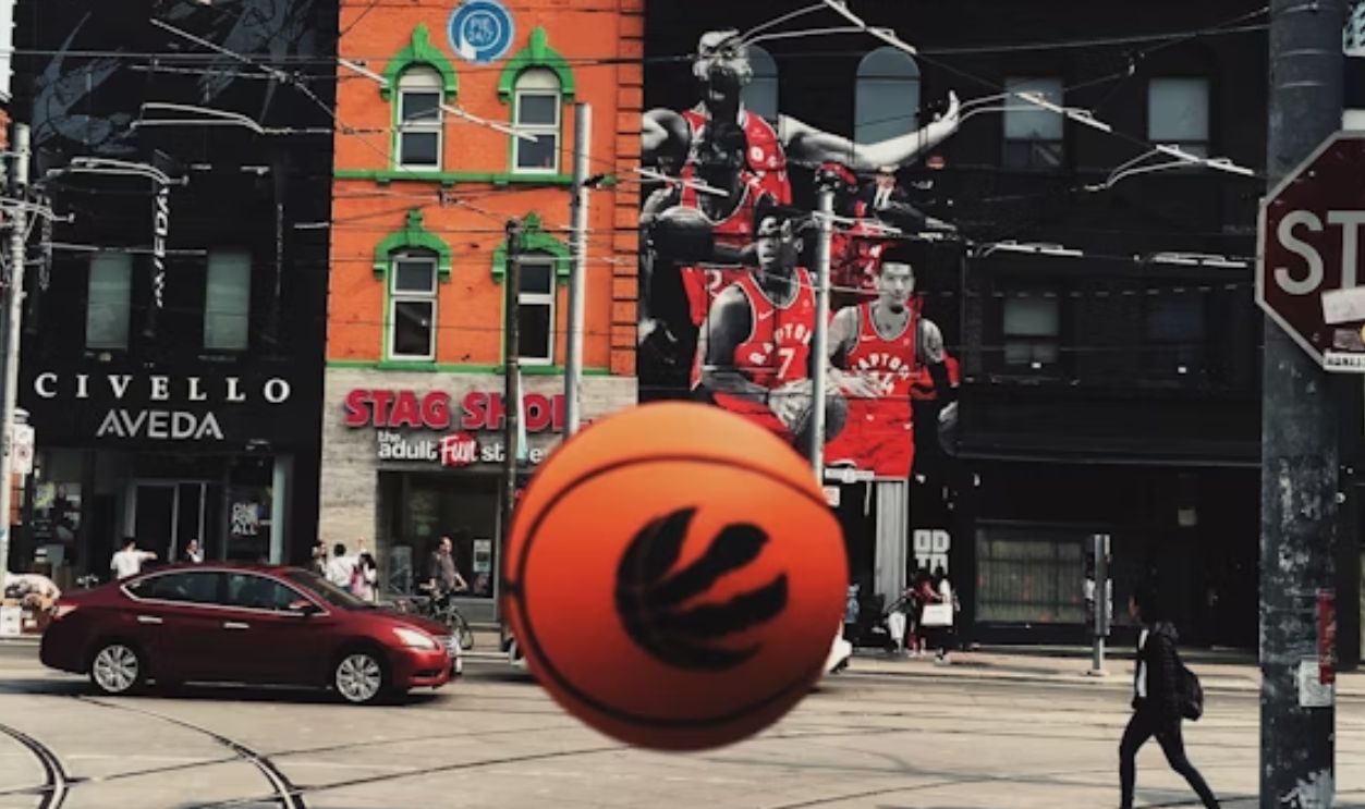 Flying Orange Ball