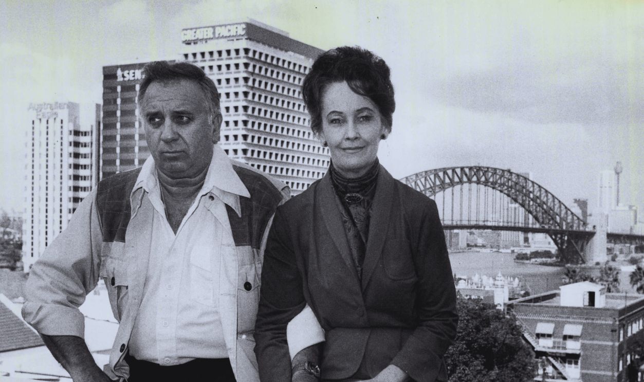 Gettyimages - 1081467114, American ghost hunters Lorraine and Ed Warren. American ghost hunters Lorraine and Ed Warren. April 30, 1980.