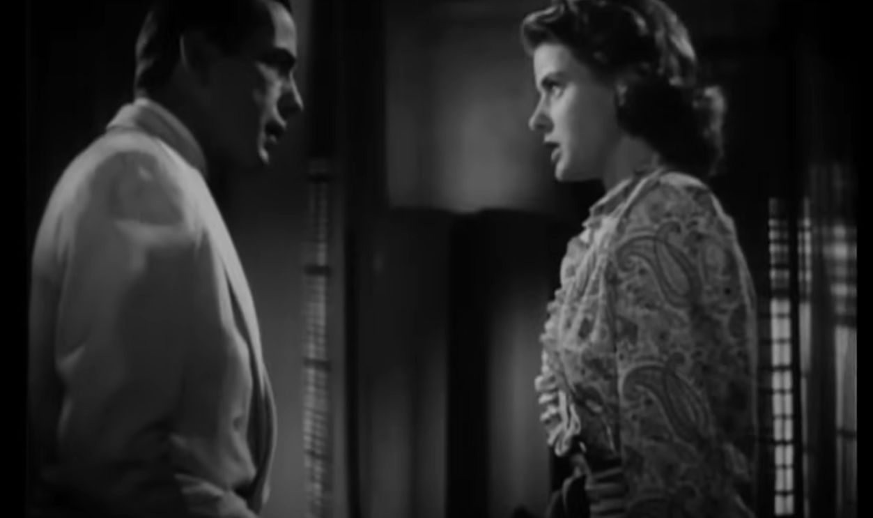 Screenshot from Casablanca (1942)
