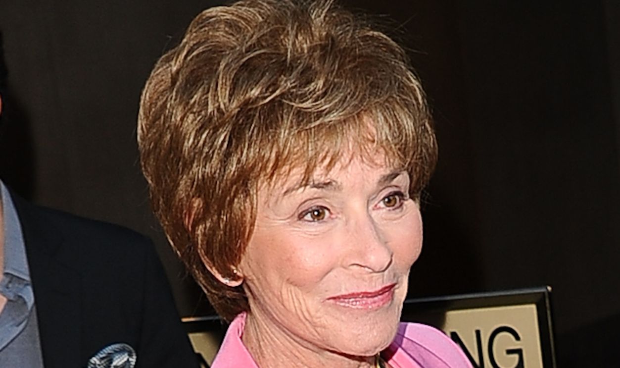 Judge Judy is seen outside 