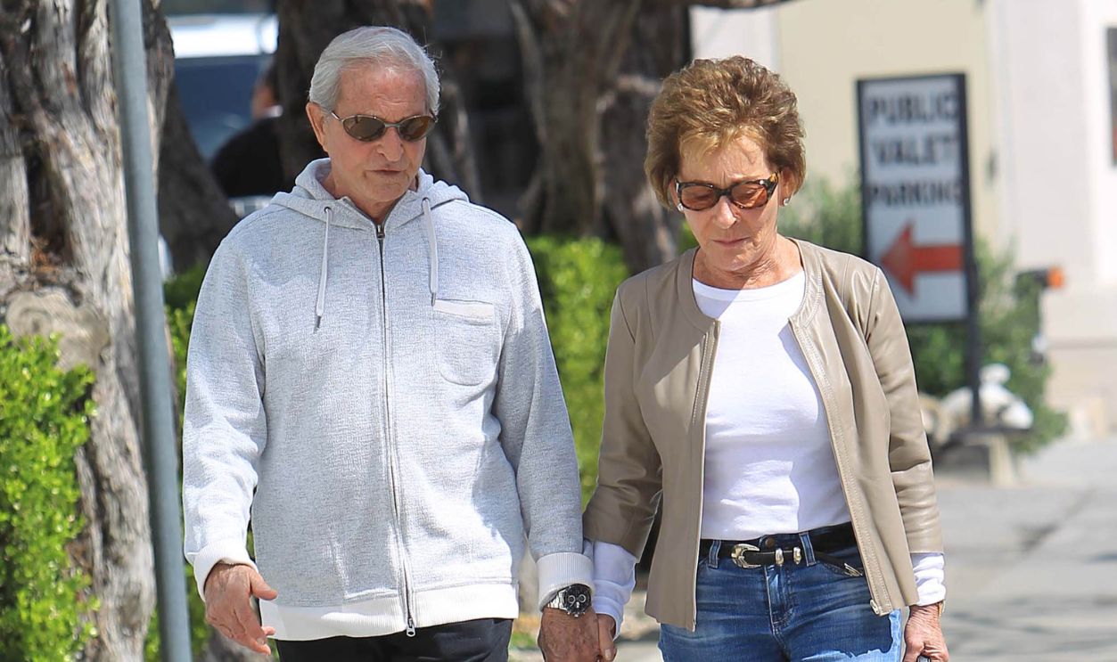  Judge Judy Sheindlin and husband Jerry Sheindlin are seen on March 12, 2018 in Los Angeles, CA. 
