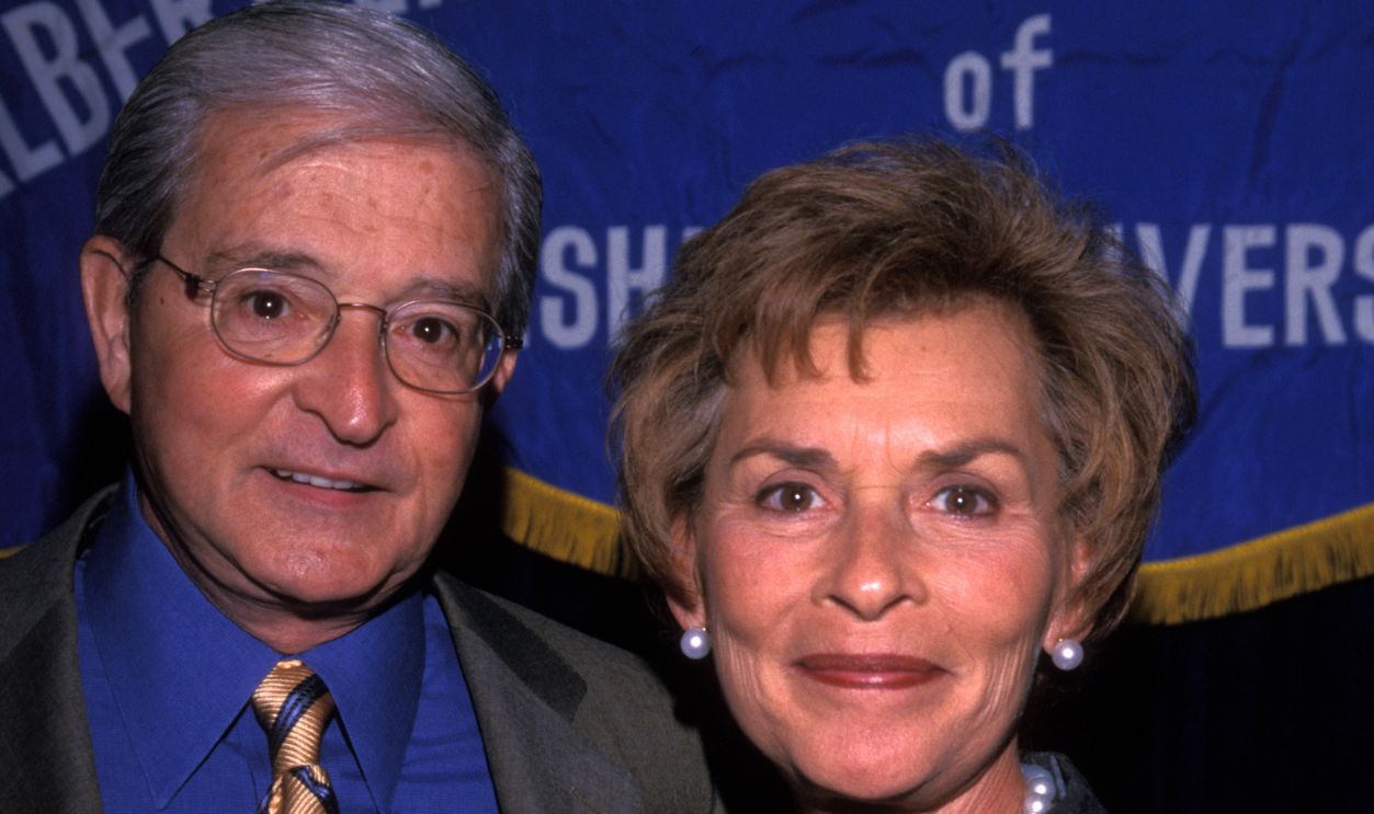 Jerry Sheindlin and Judy Sheindlin attend 46th Annual Spirit of Achievement Luncheon on May 1, 2000 at the Waldorf Astoria Hotel in New York City. 