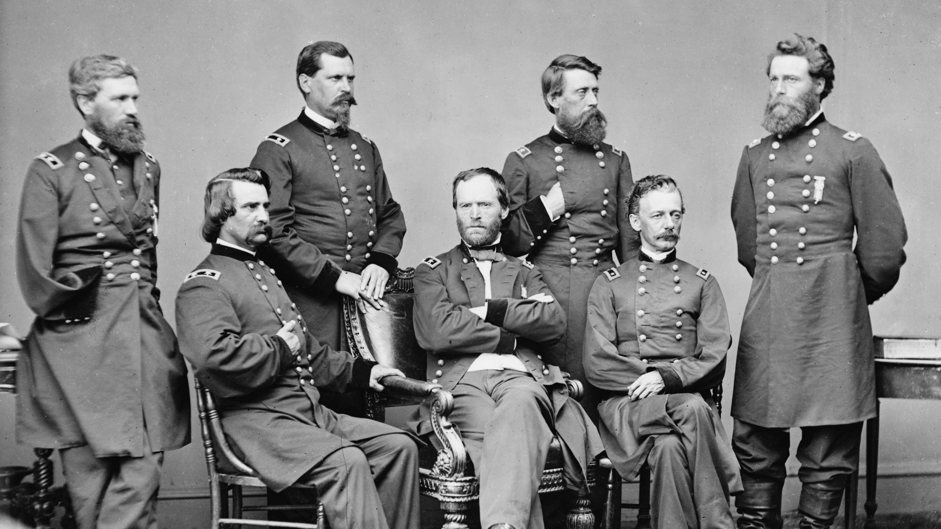 File:William Tecumseh Sherman and staff - Brady-Handy.jpg
