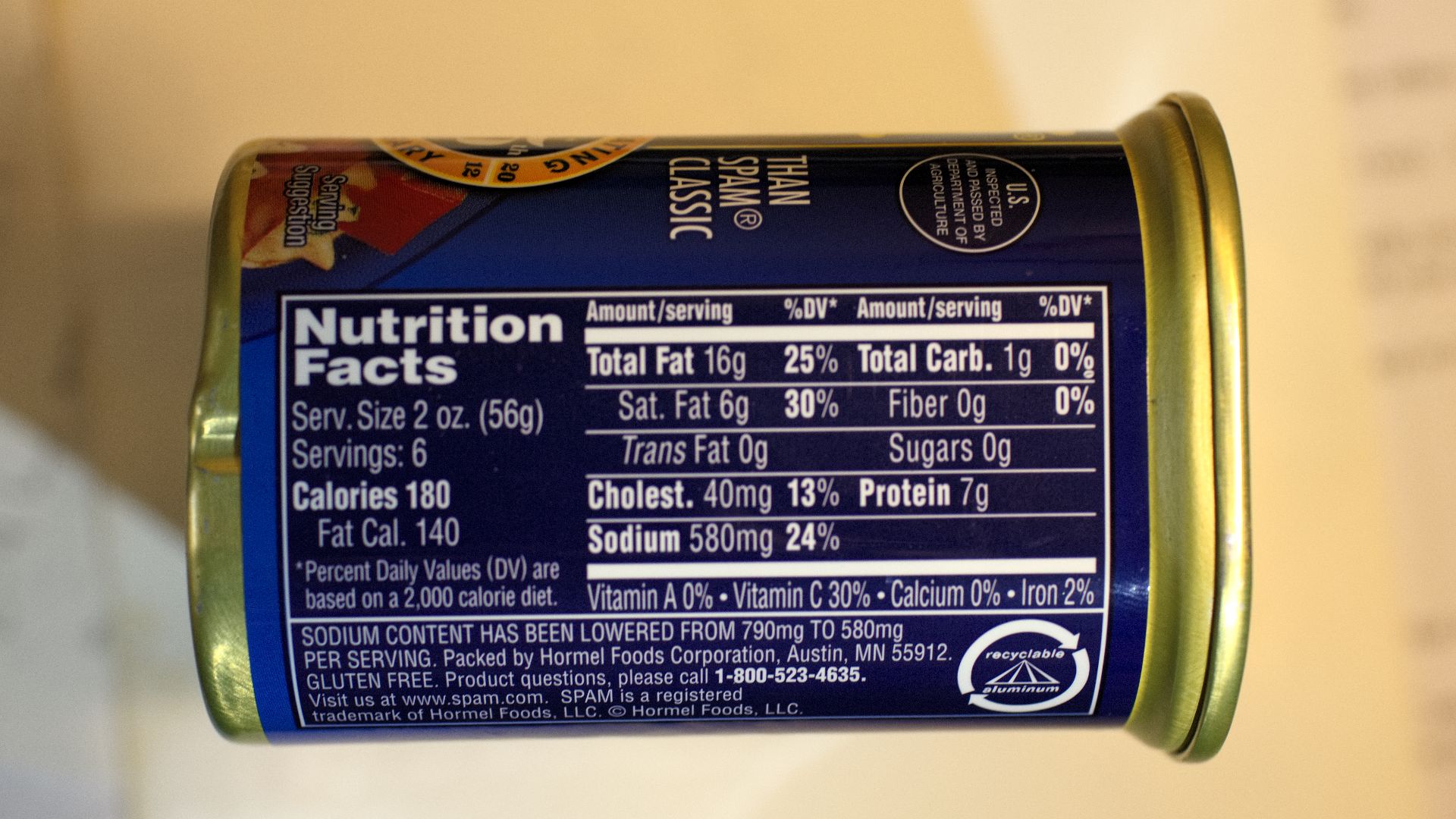 File:Spam Can Nutritional Label.jpg