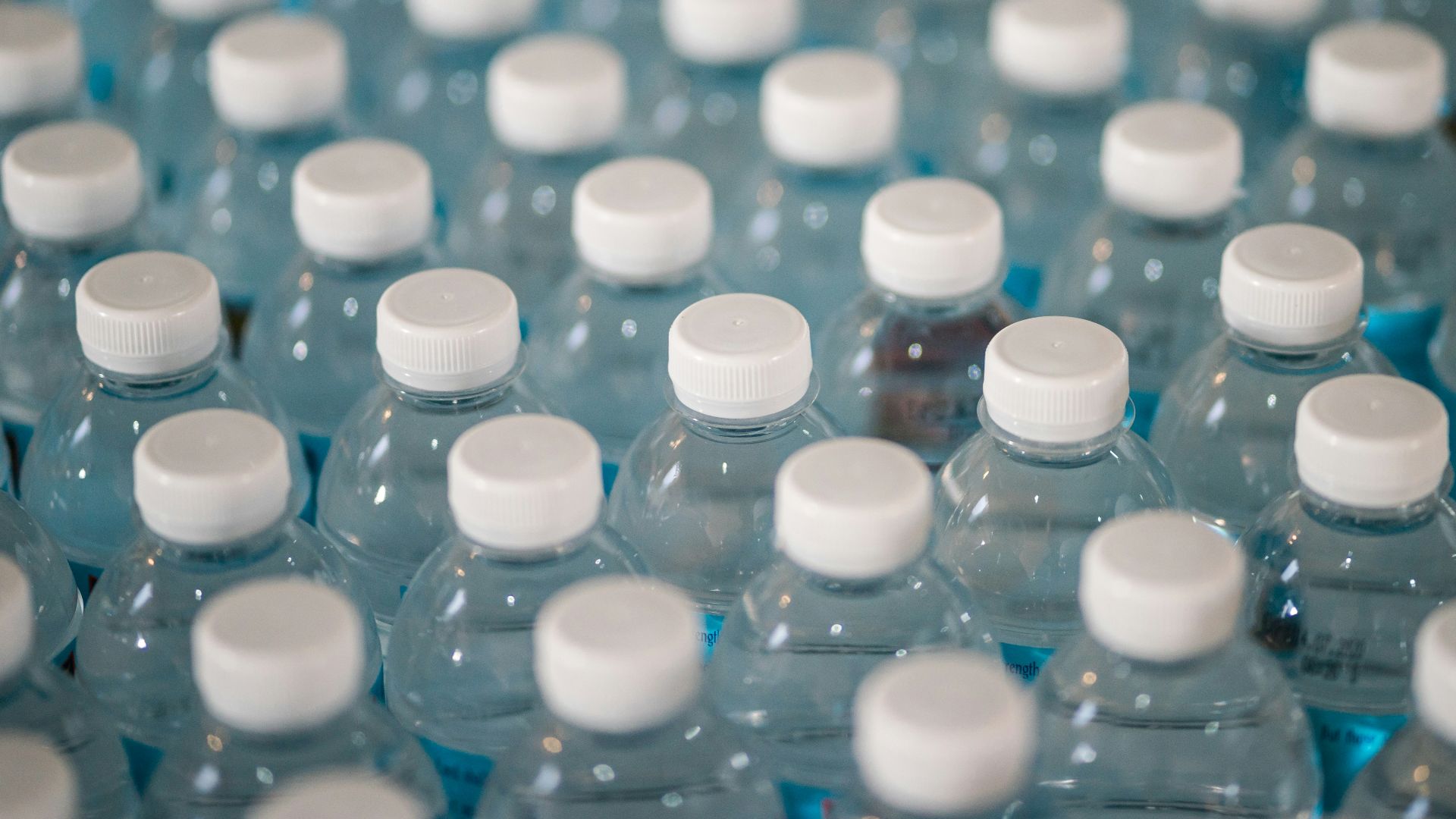 white plastic bottle lot