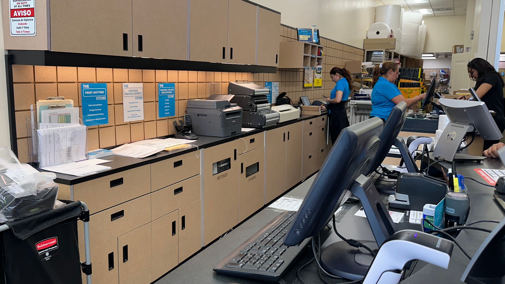 File:UPS Store Downtown Miami, June 2024 - Behind the Counter.jpg
