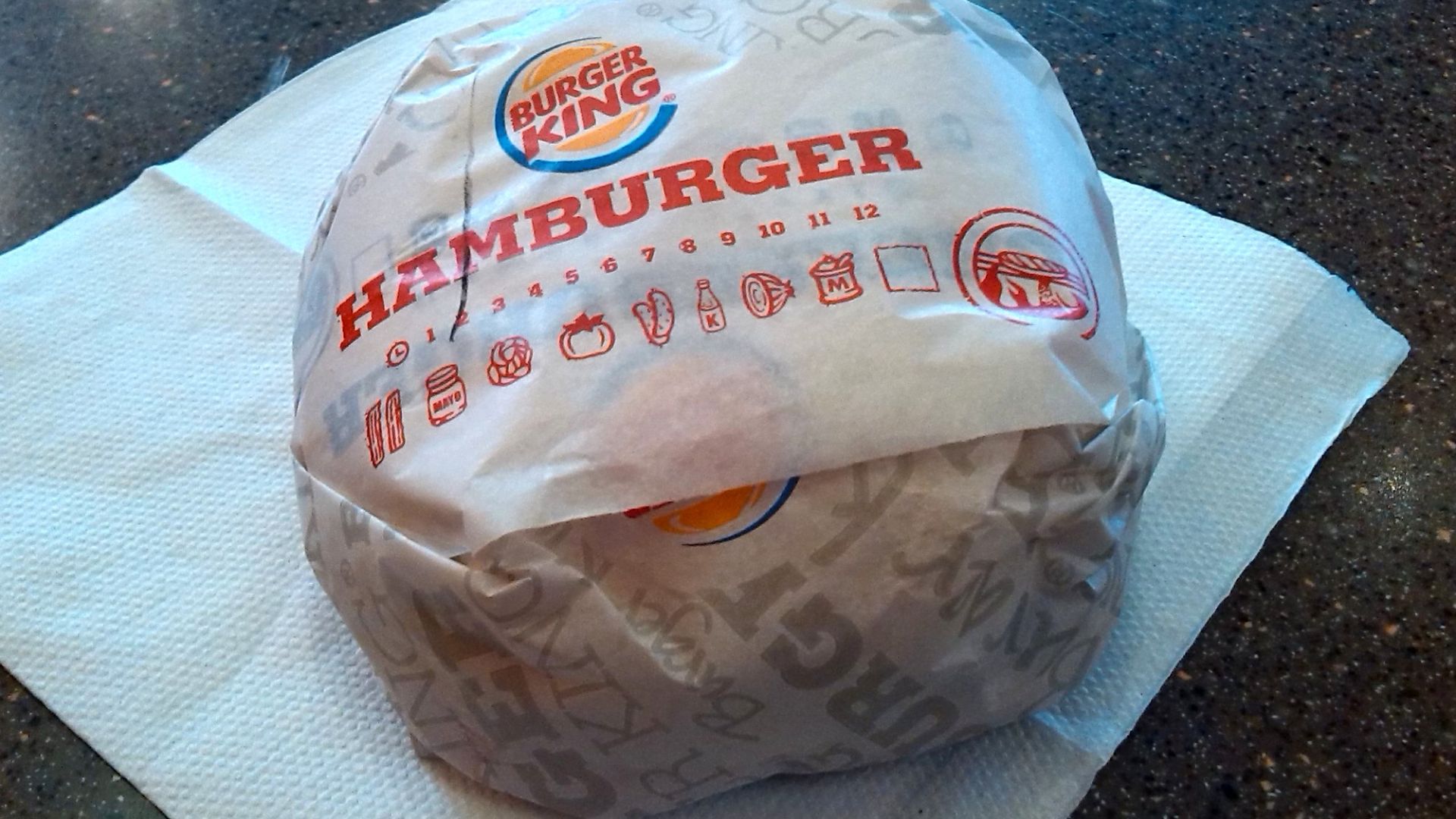 File:Burger King Hamburger packaging.jpg