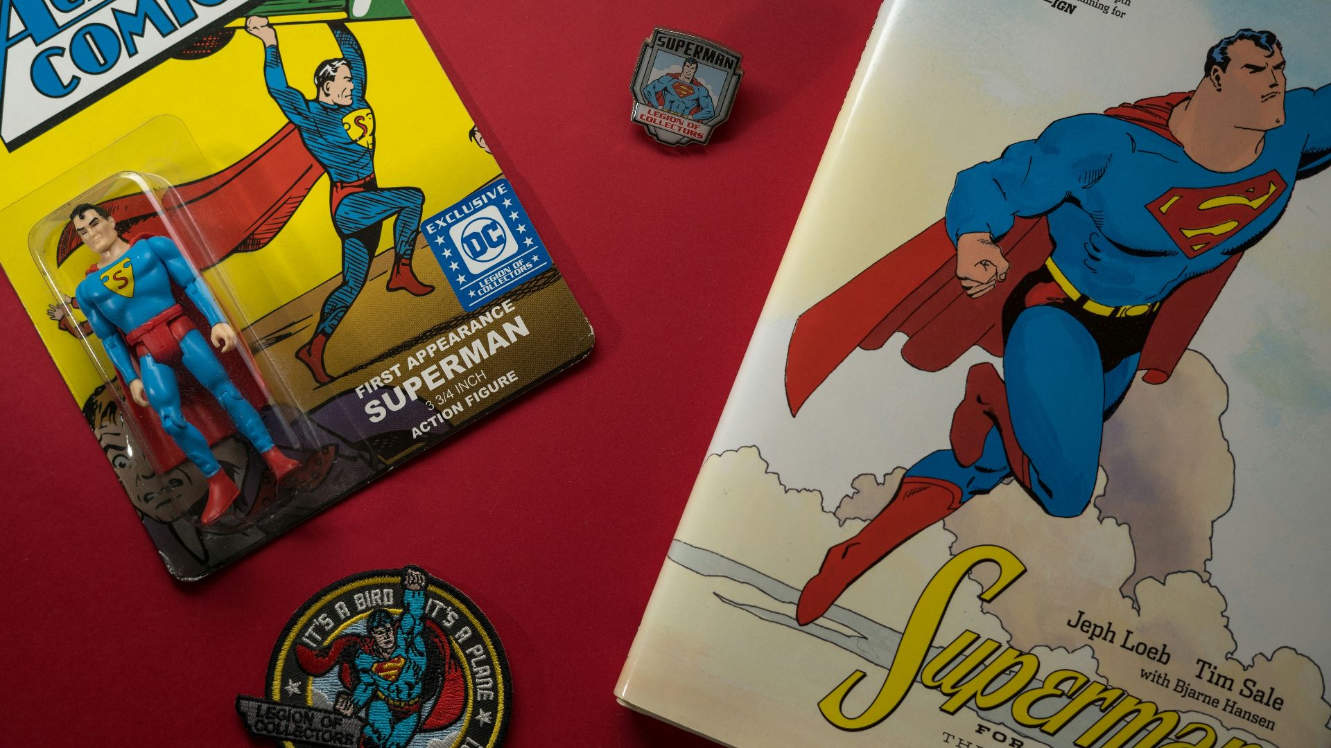 the simpsons dvd on red table