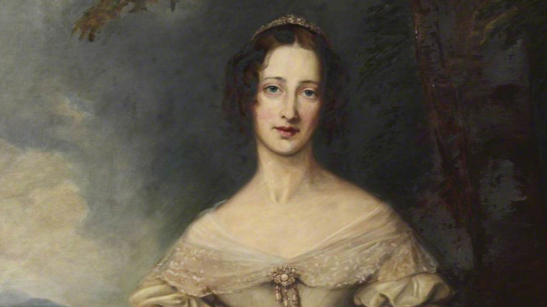 File:John Lucas (1807-1874) (after) - Lady Blanche Georgiana Howard (1812–1840), Duchess of Devonshire - 1129266 - National Trust.jpg