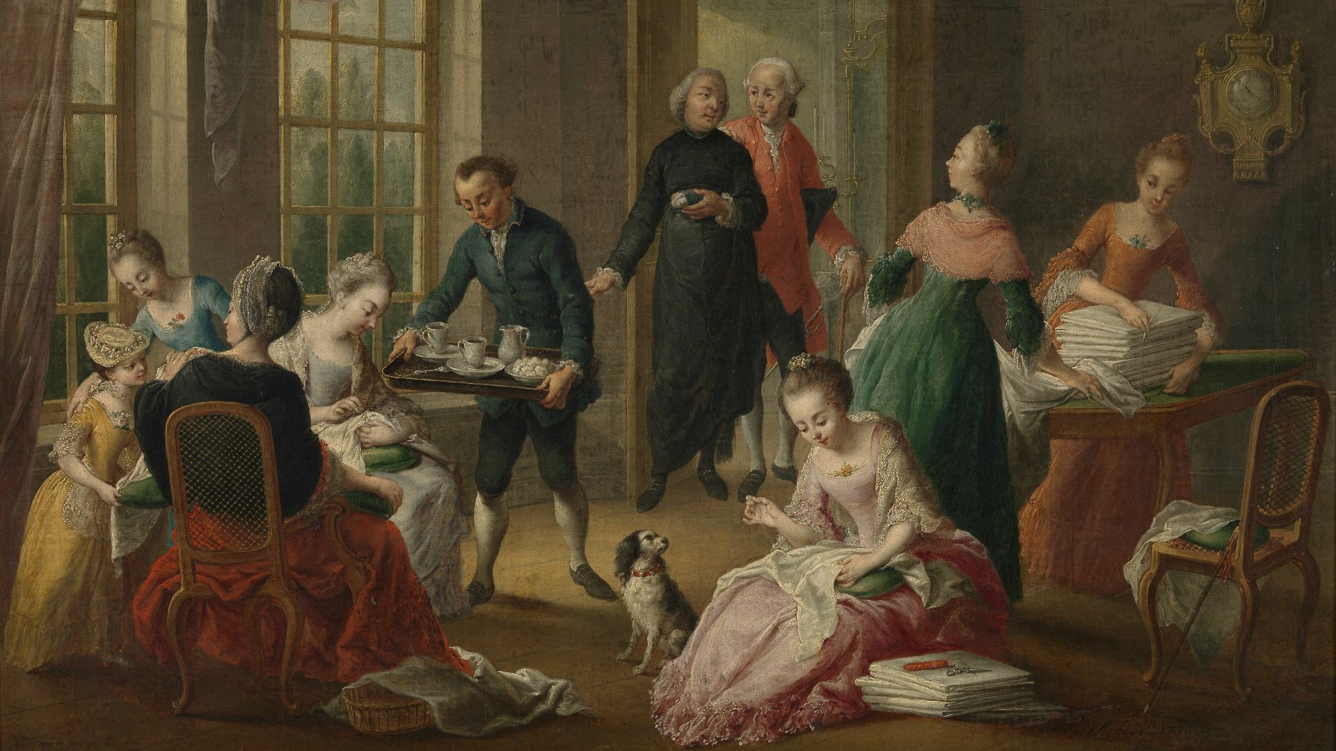 File:Jan Antoon Garemijn - Afternoon Tea.jpg