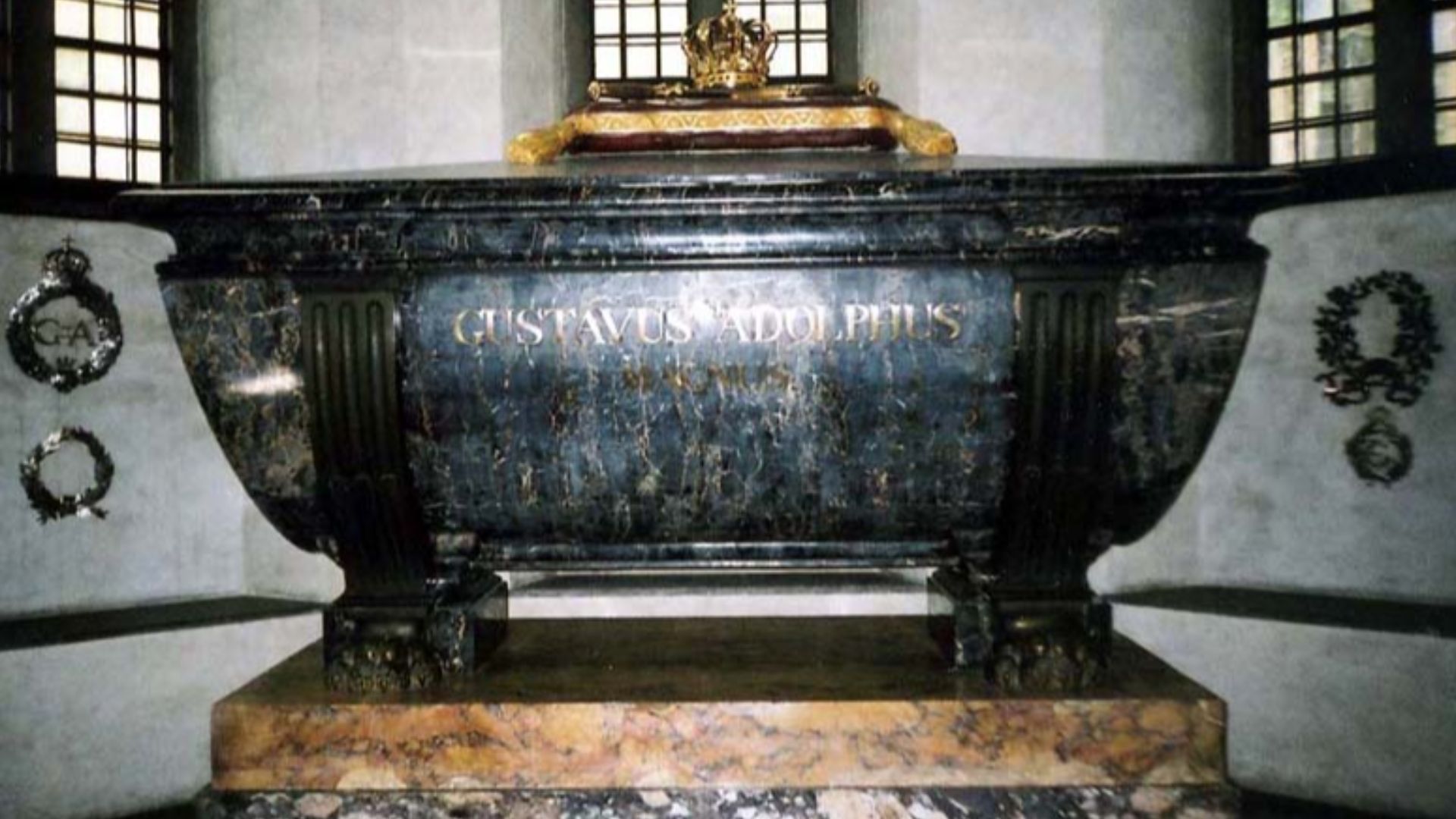 File:Gustav II Adolph of Sweden grave 2007.jpg