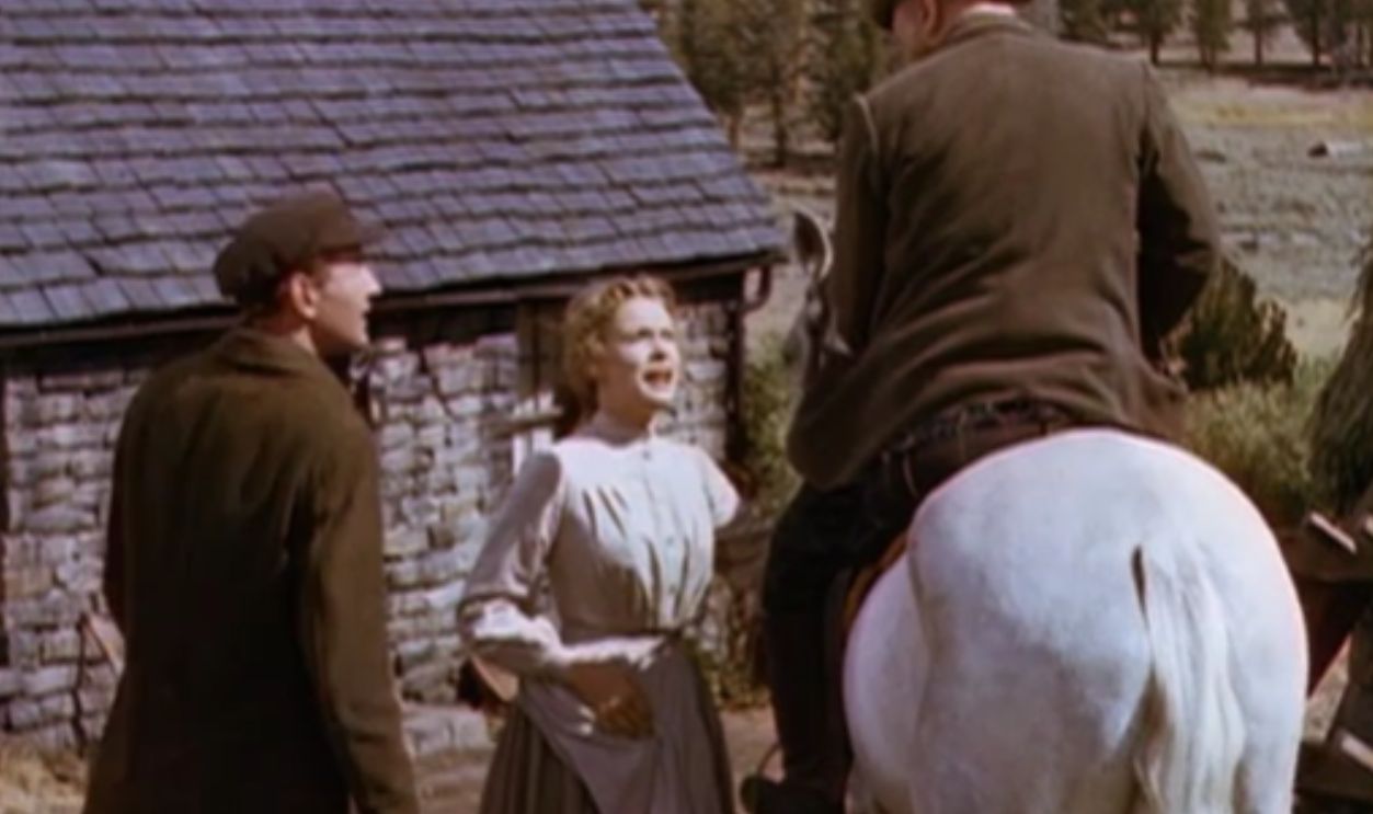 Screenshot from Hills of Home (1948)