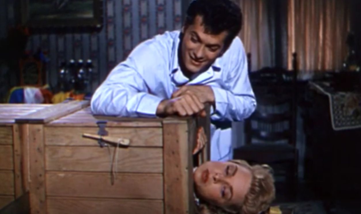 Screenshot from Houdini (1953)