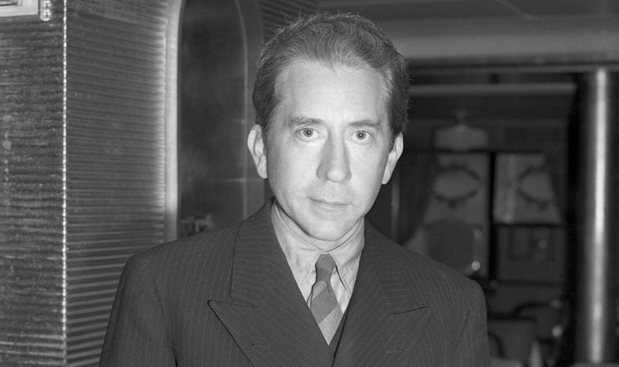 New York, NY Jean Paul Getty, oil operator of New York and Los Angeles upon his arrival in New York aboard the S. S. Conte Di Savoia 11/23 from Russia where he is said to have closed a shipping deal with the Soviets.