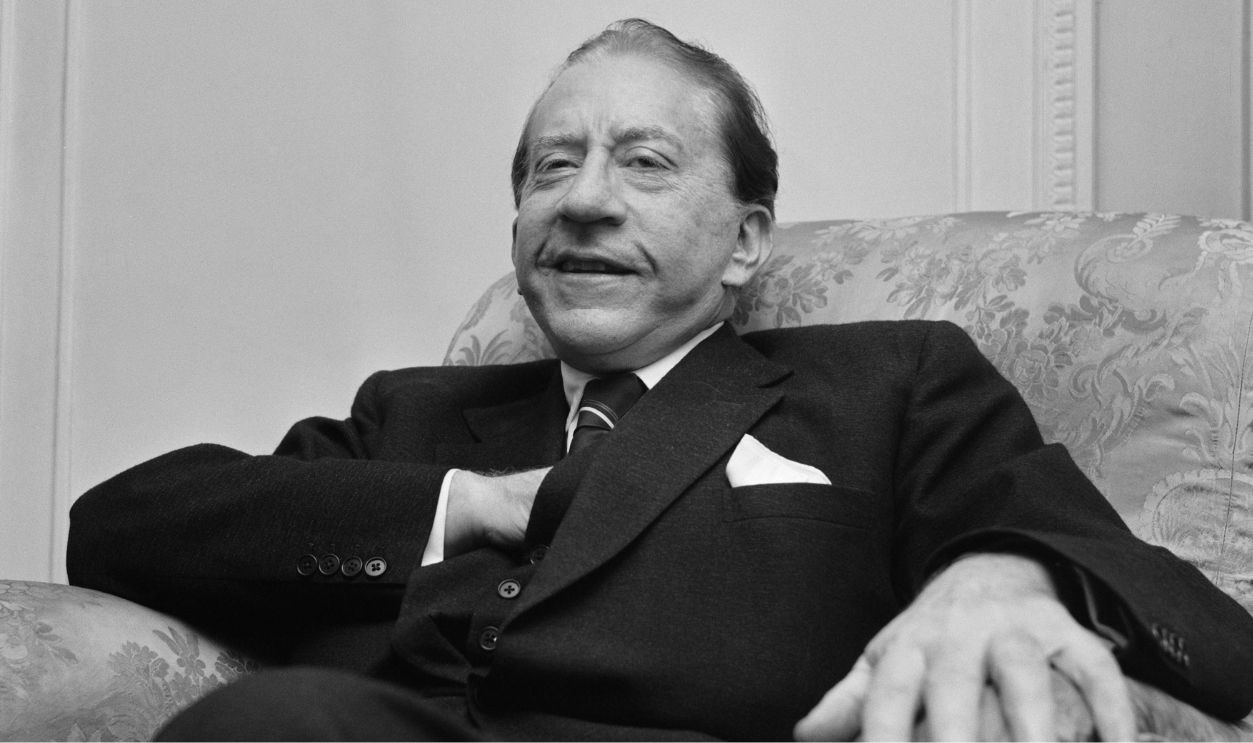 Industrialist, businessman and oil tycoon J Paul Getty (Jean Paul Getty) seated in an armchair, October 28th 1957. 