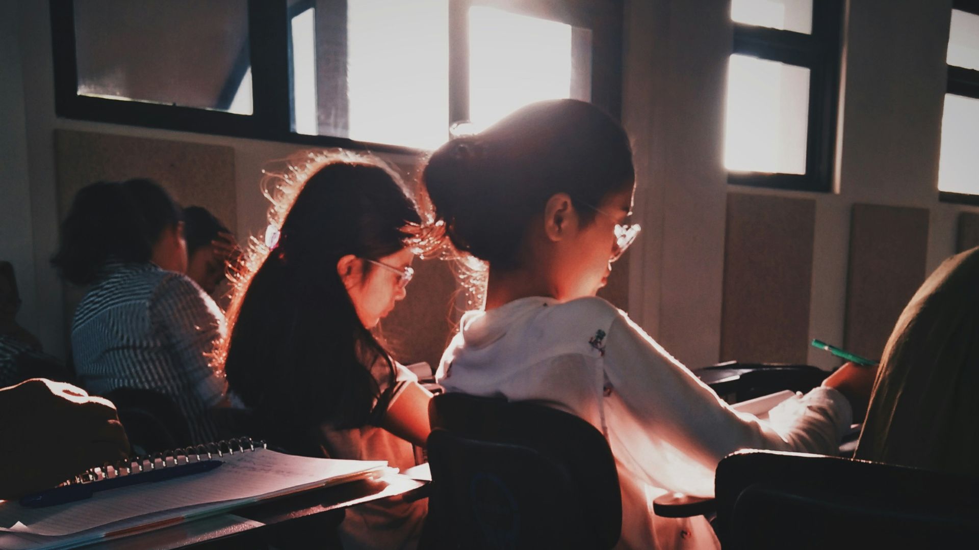 woman wearing white sweater