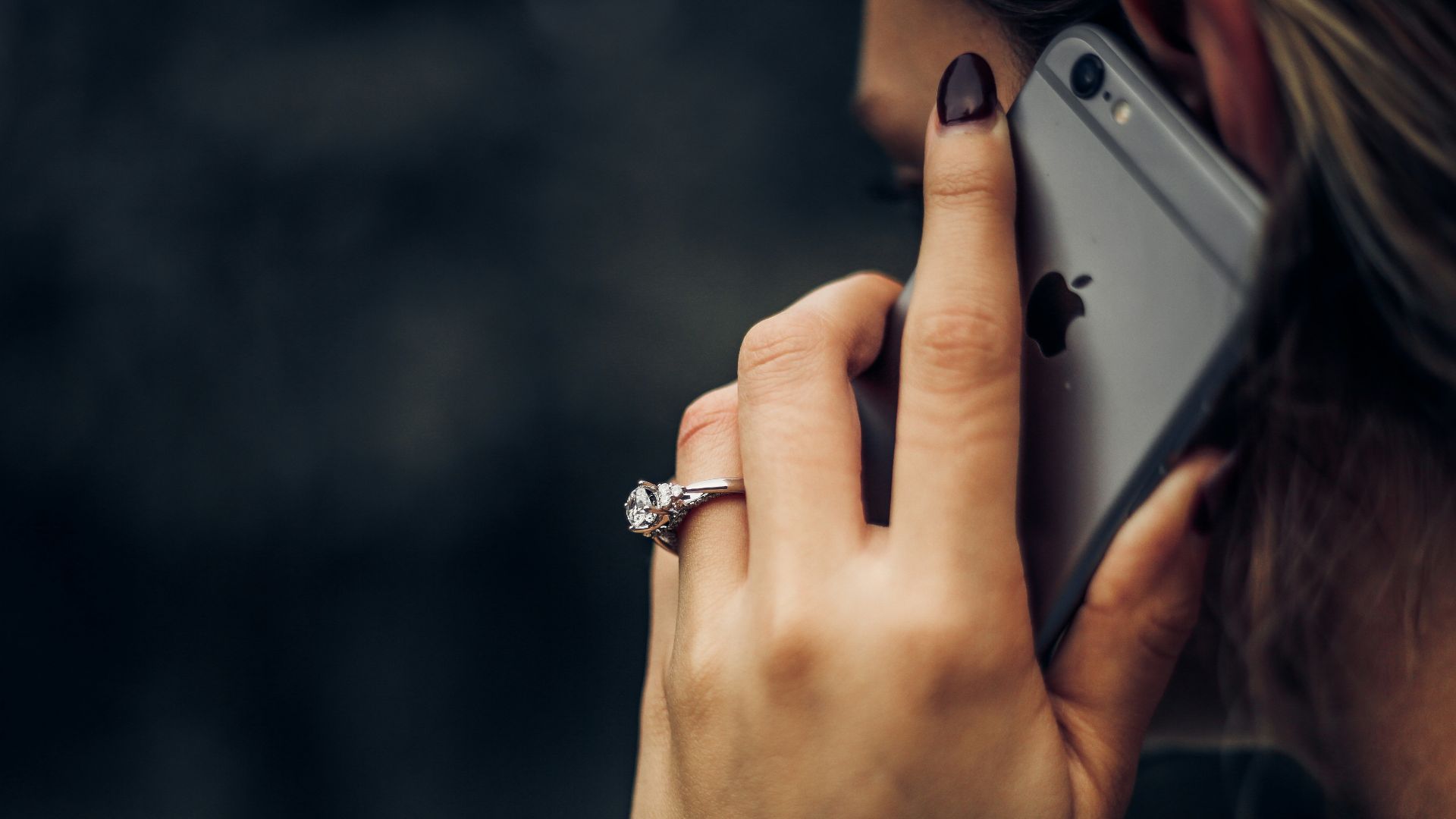 woman talking on the phone