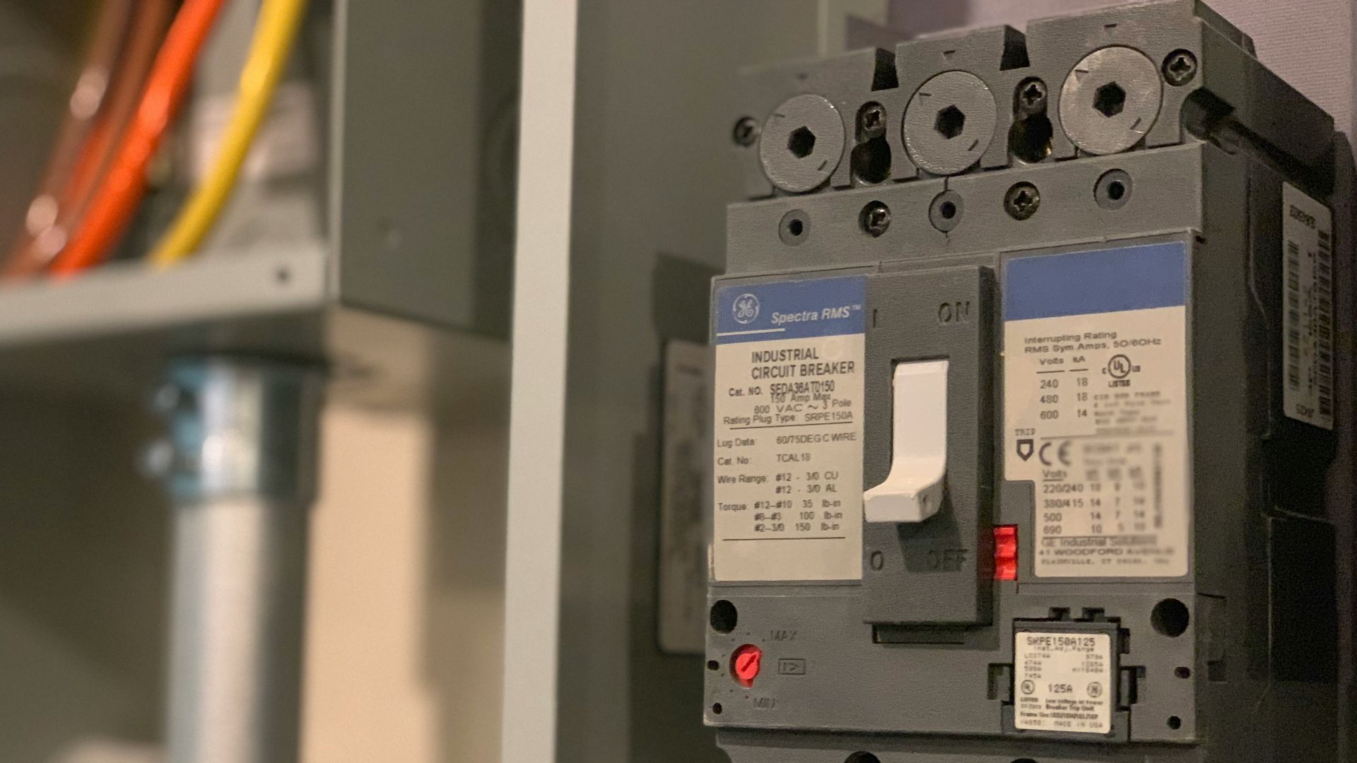 gray power switch box