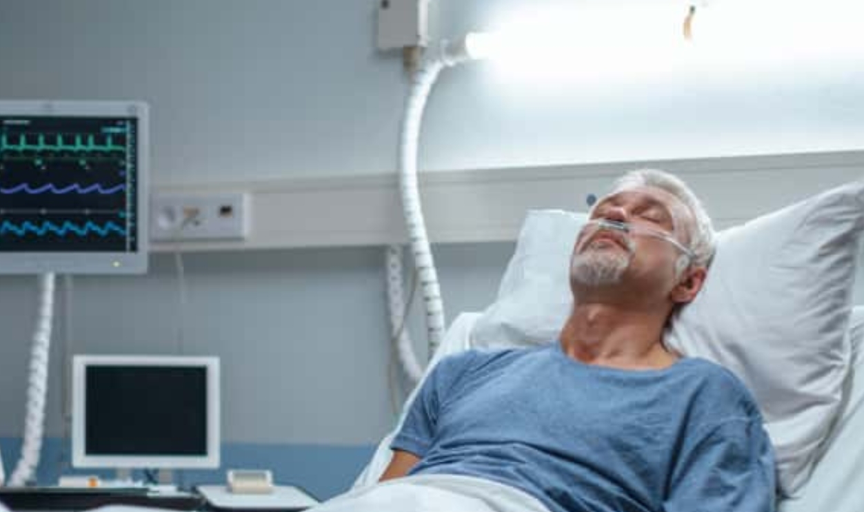 In The Hospital Senior Patient Lying On The Bed, Shutterstock, 1186739632