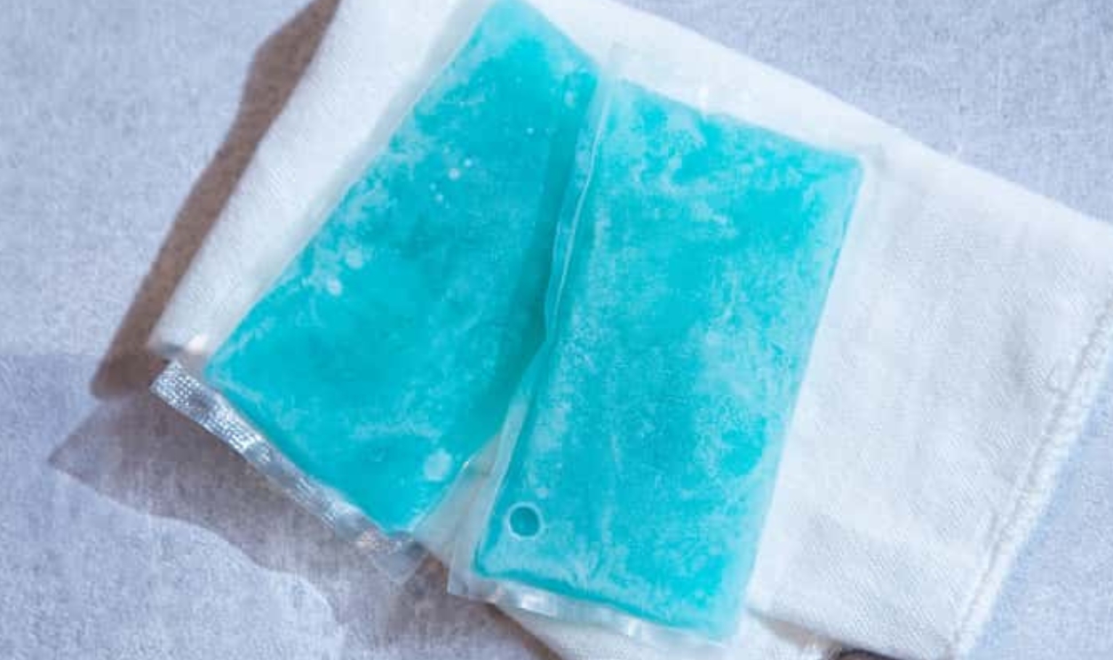 Two Ice Packs To Keep Food And Body Cool, Shutterstock, 1807867579