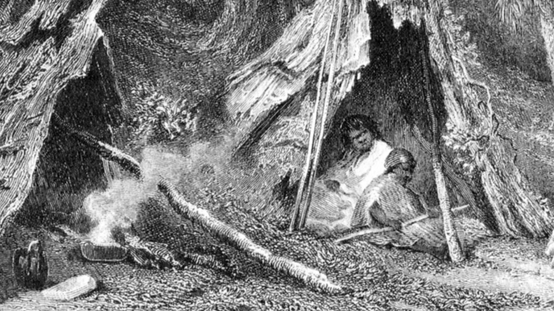 File:Native Encampment by Skinner Prout, from Australia (1876, vol II).jpg