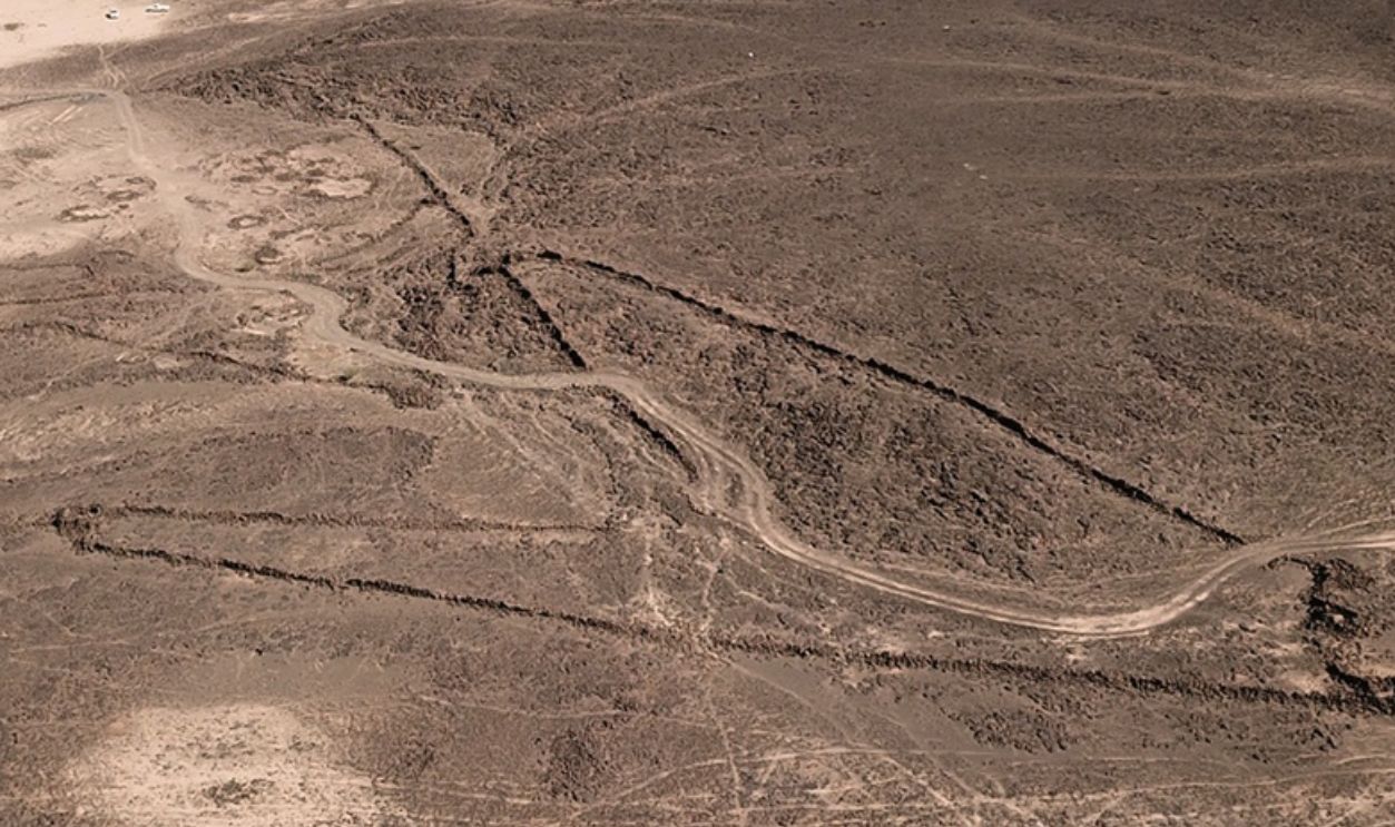 The Stone Lines Extend For Tens Of Miles