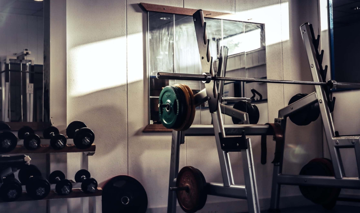 Old School Gym Lighted By A Little Sun Stroke