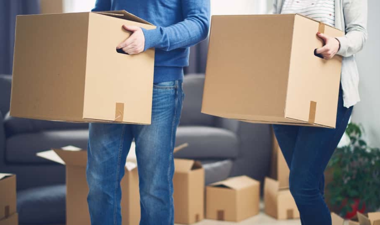 Couple Moving Into New Apartment, Shutterstock, 567850450