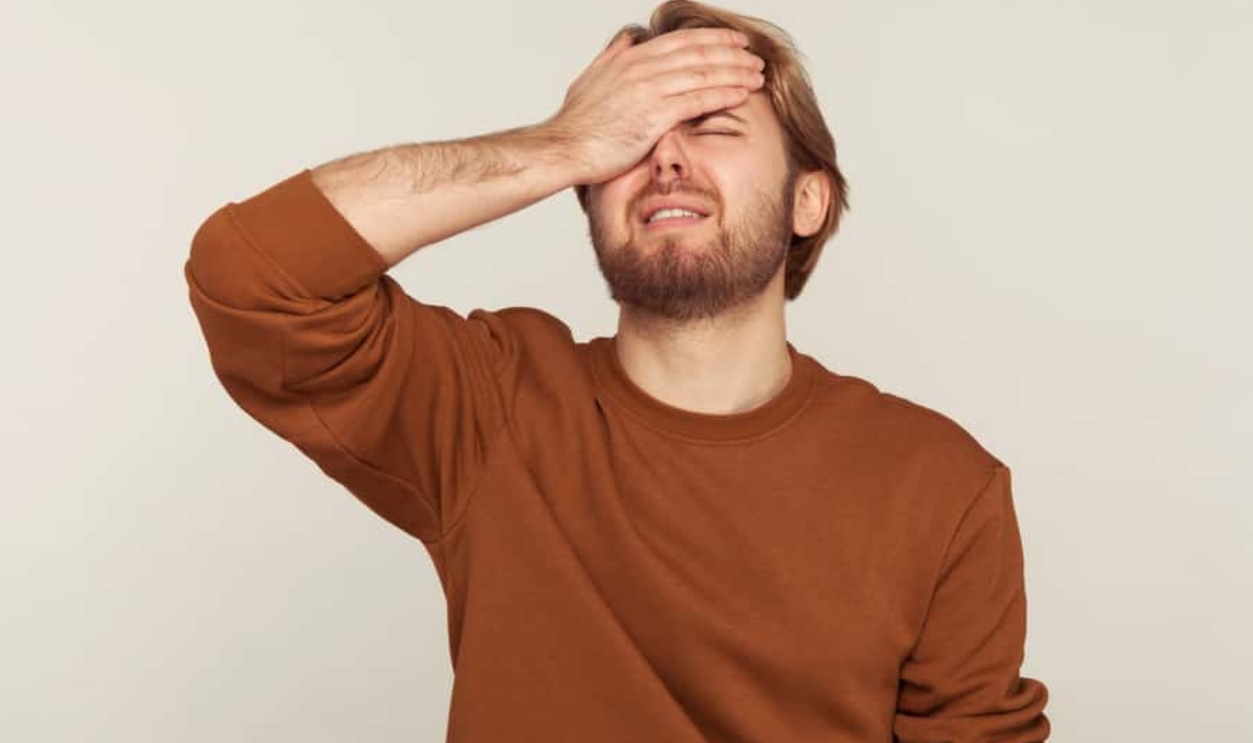 Omg, facepalm, Shutterstock, 1788822044