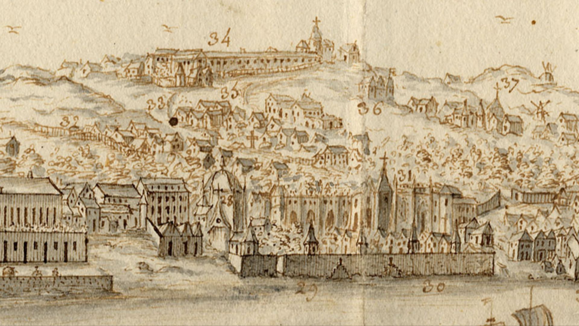 File:Belém e Ajuda - Vista e perspectiva da Barra, Costa e Cidade de Lisboa (Bernardo de Caula, 1763).png