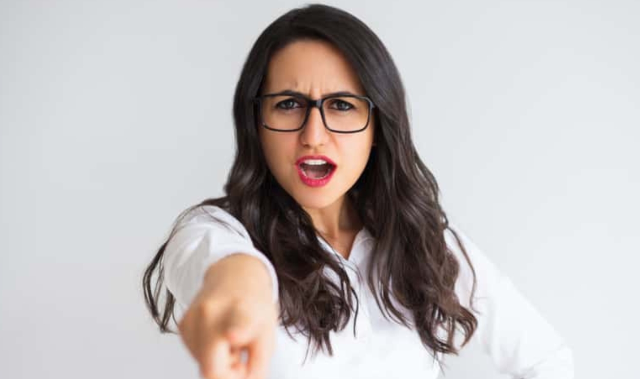 Strict Business Woman Shouting, Shutterstock, 1024888306