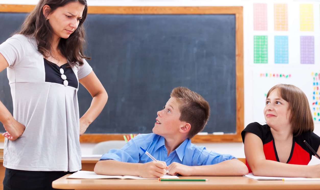 Angry Teacher, Shutterstock, 83161324