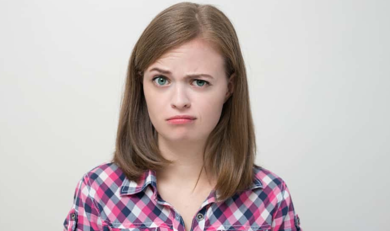 Caucasian Girl Surprised, Shutterstock, 646034236