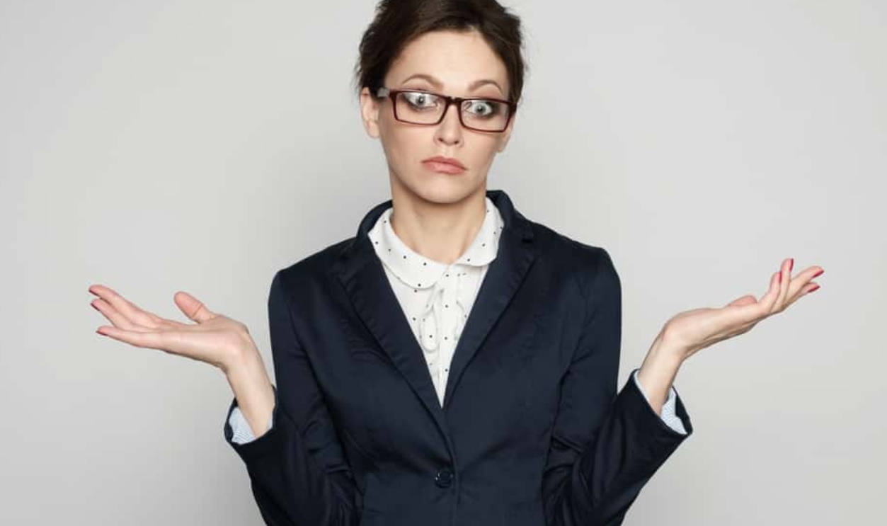 Confused Business Woman, Shutterstock, 1318108244