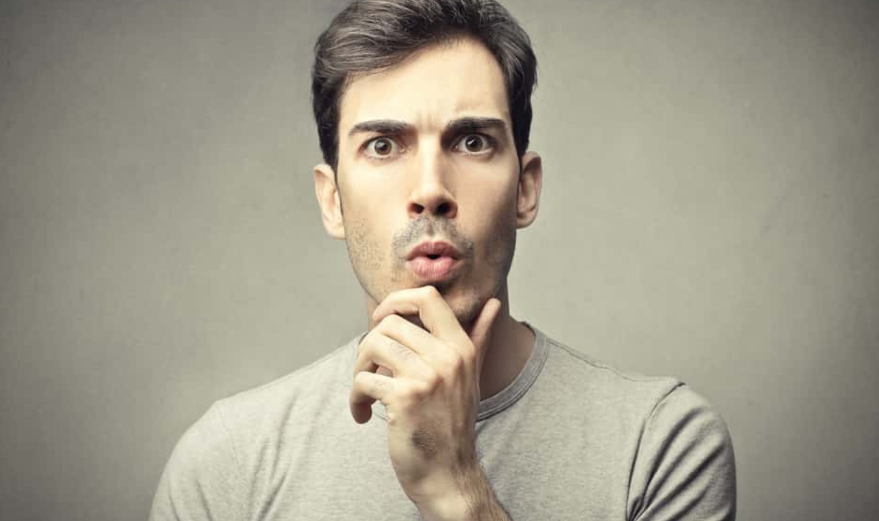 Confused Man, Shutterstock, 241624042