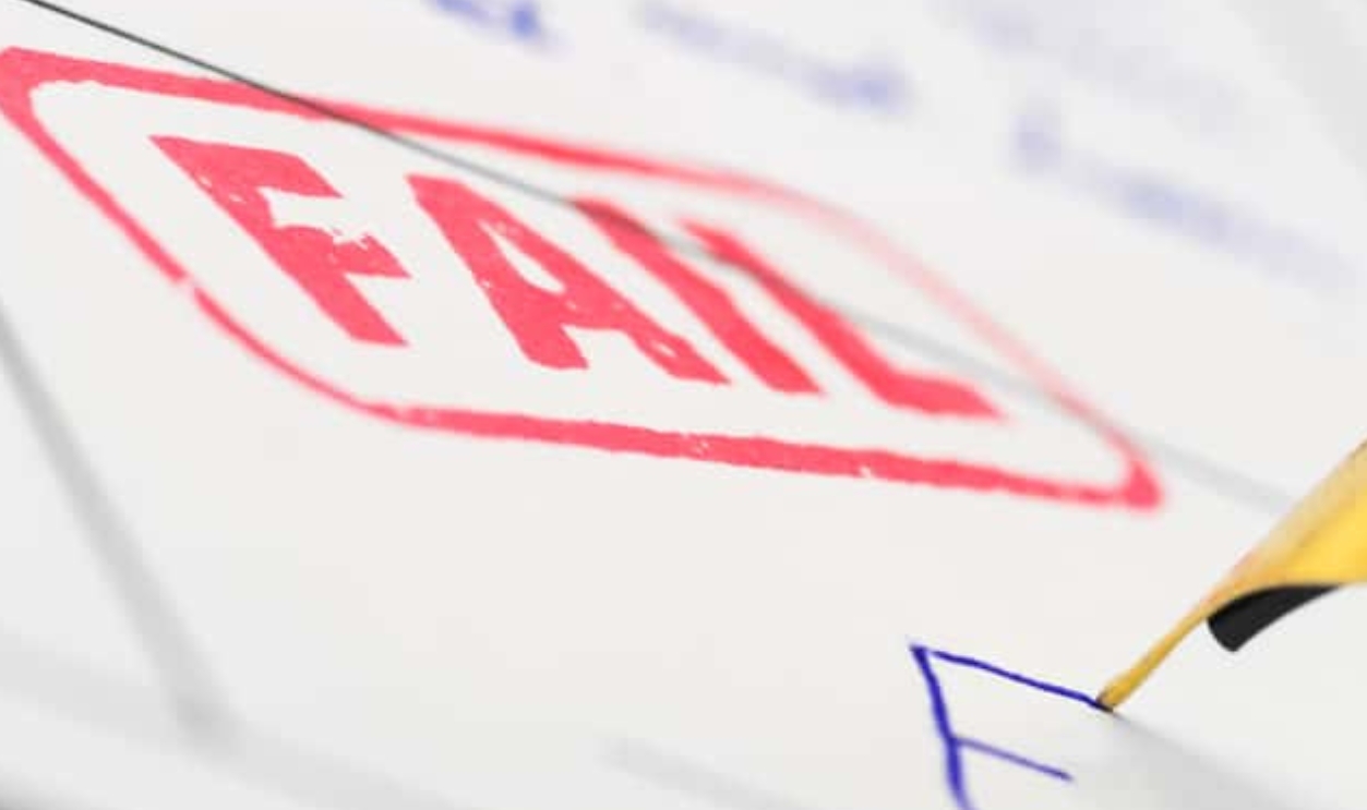 Fail Stamped, Shutterstock, 703300780