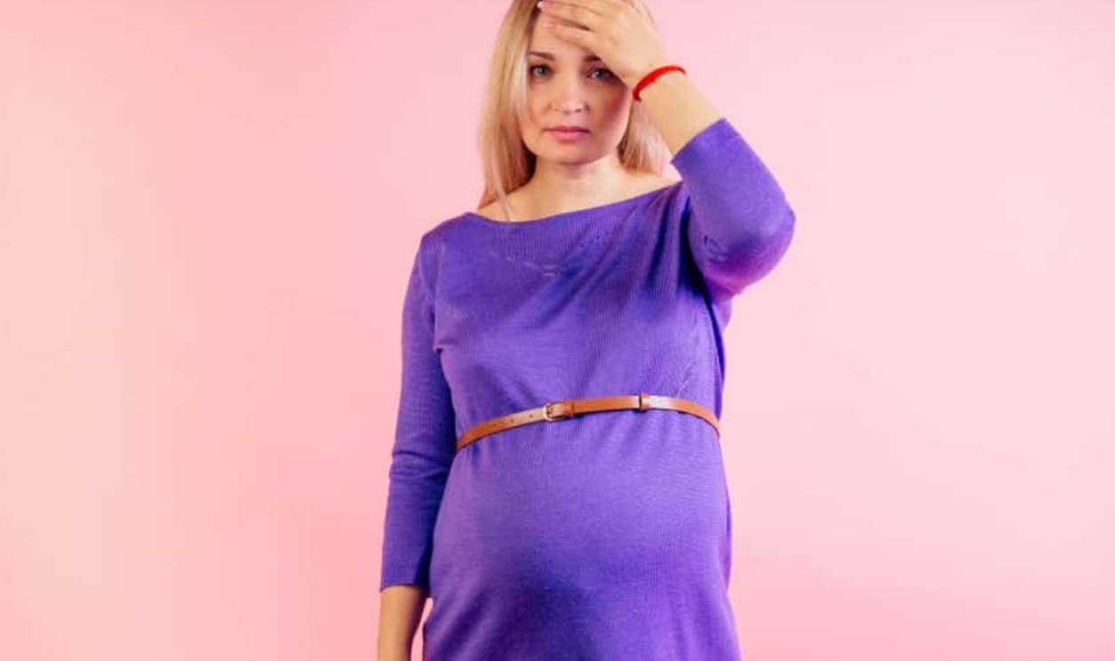 Pregnant Sad Woman, Shutterstock, 1115423786