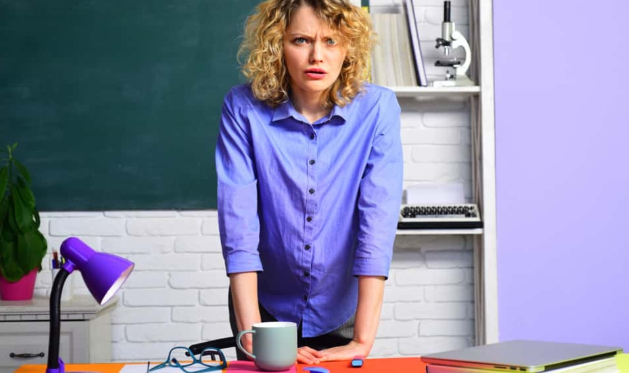 Serious Teacher, Shutterstock, 1434057287