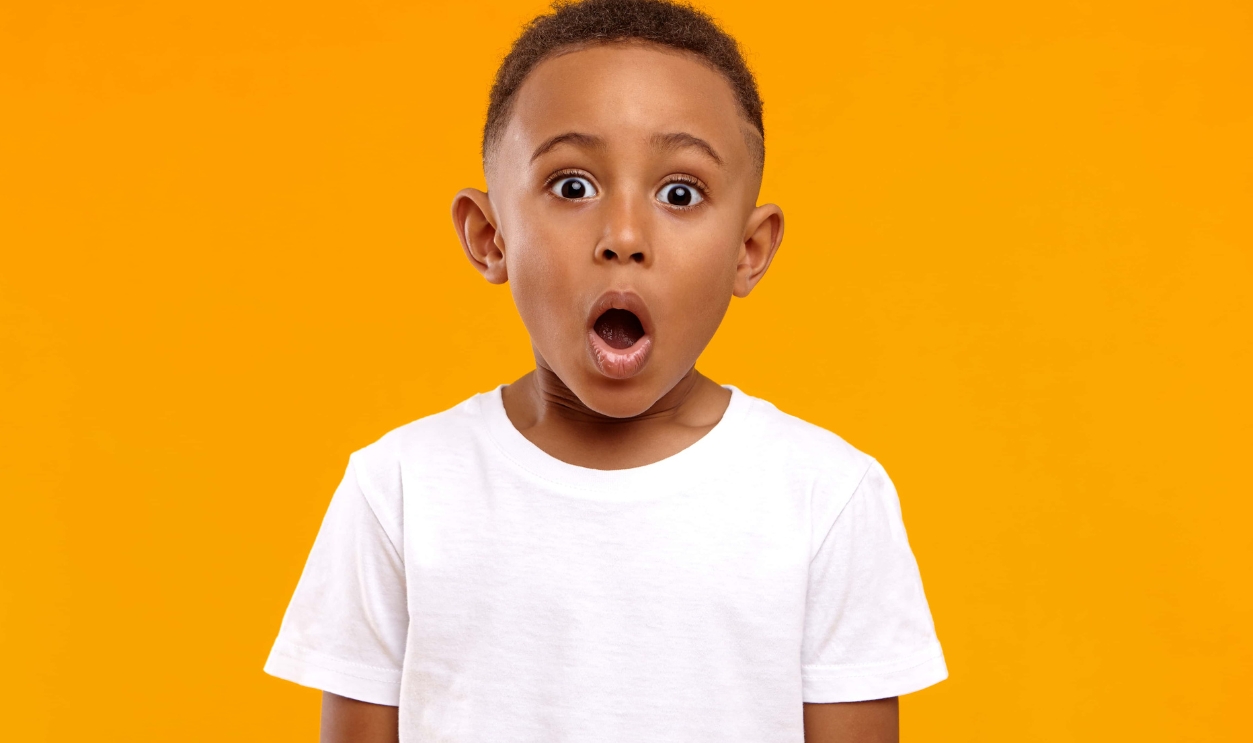 Surprise, Excitement And Fascination Concept, Shutterstock, 1348107014