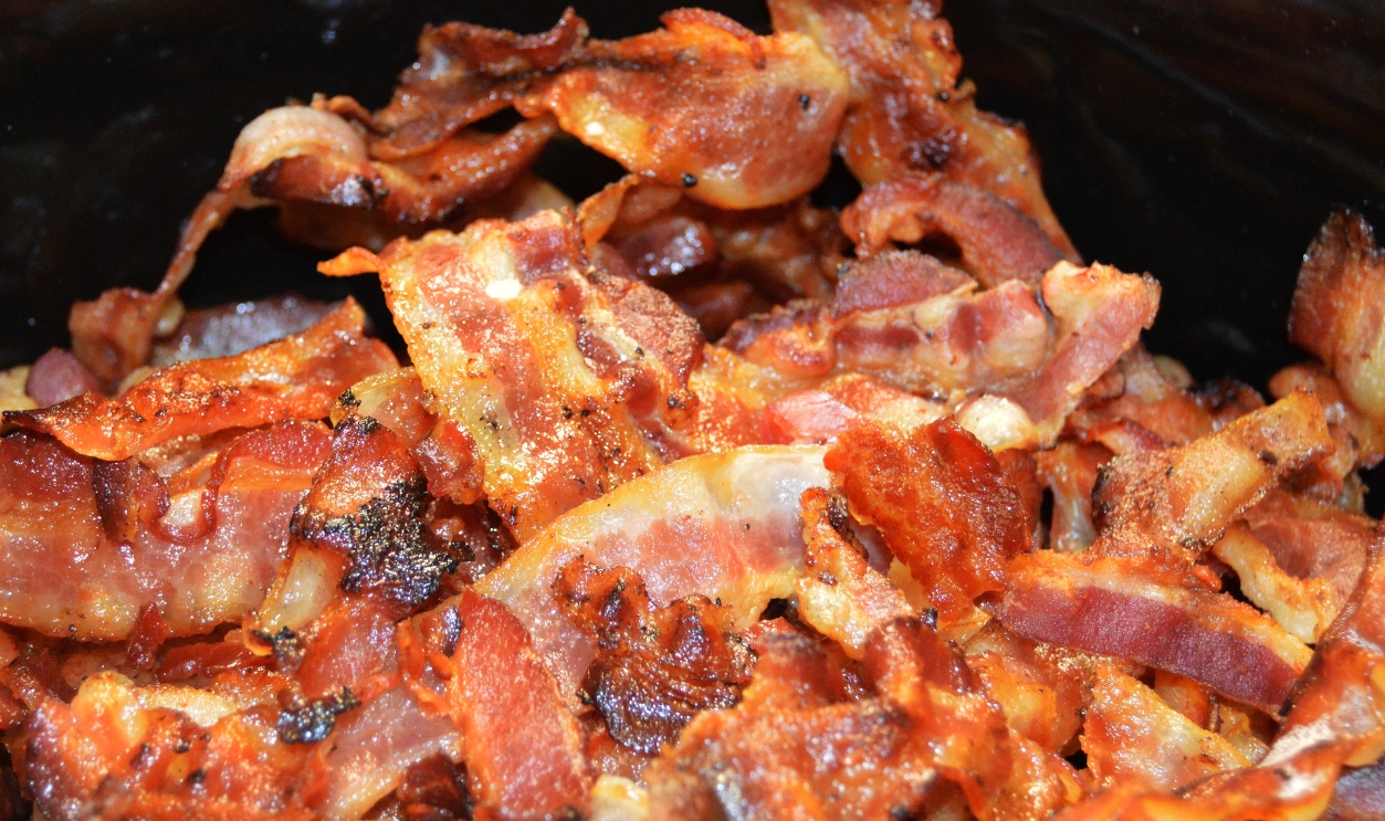 Bacon Fry Food Roasted