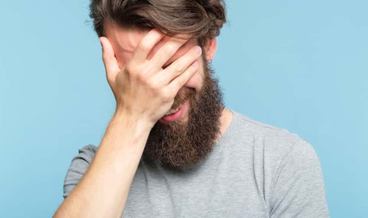 Facepalm, Shutterstock, 1185126277